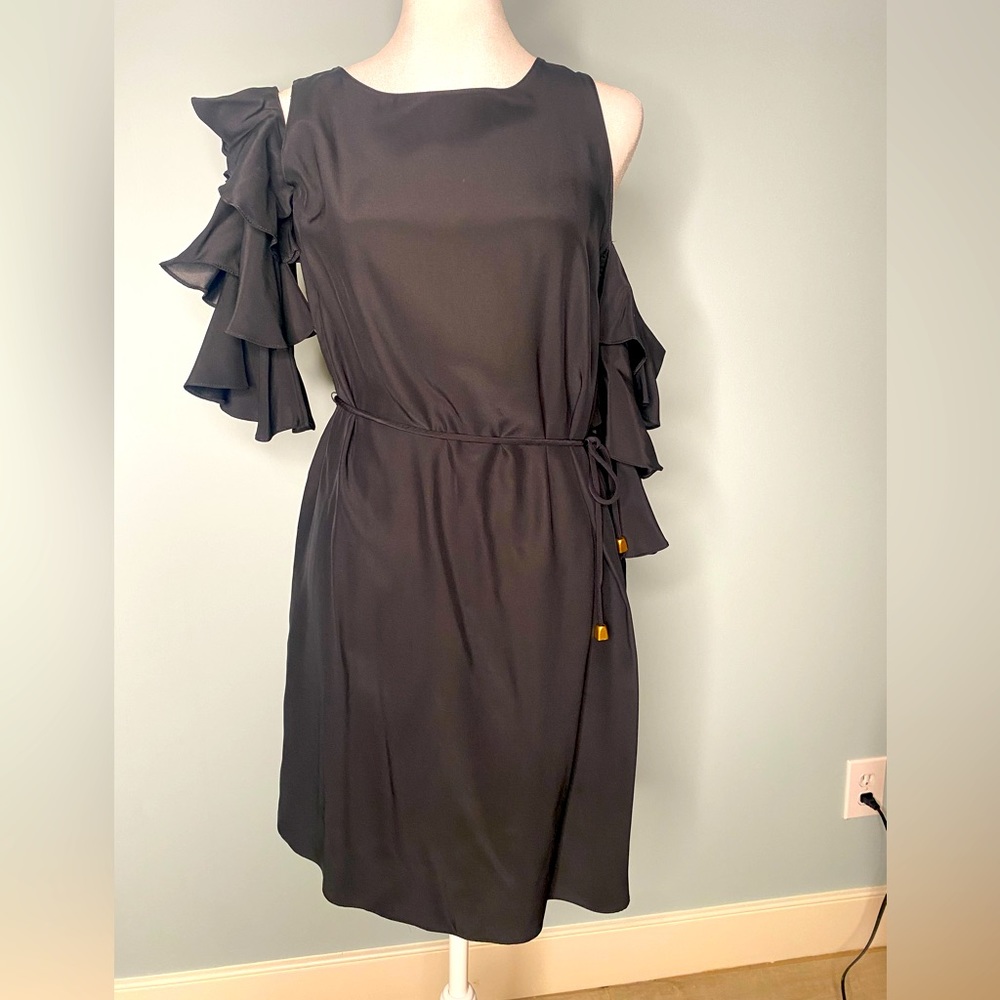 Amanda Uprichard black silk dress Size S